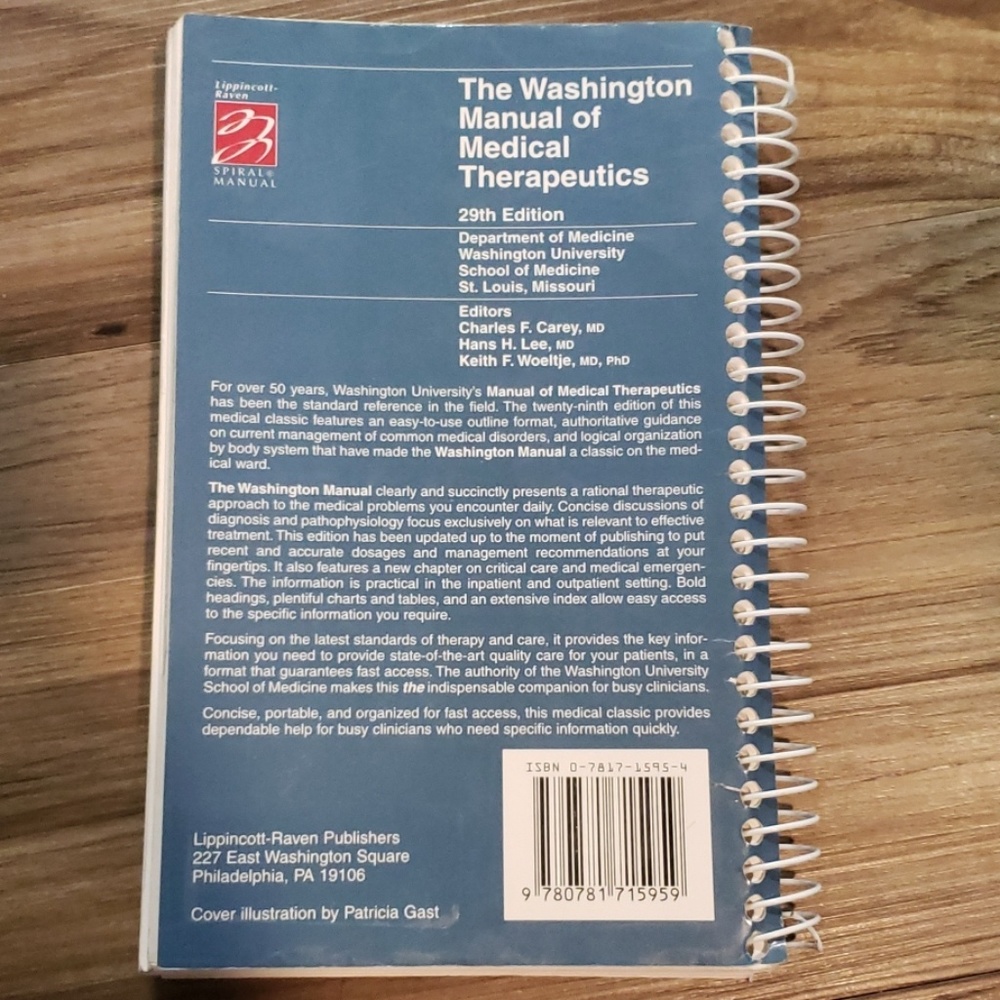 The Washington Manual of Medical Therapeutics - Picture 2 of 7